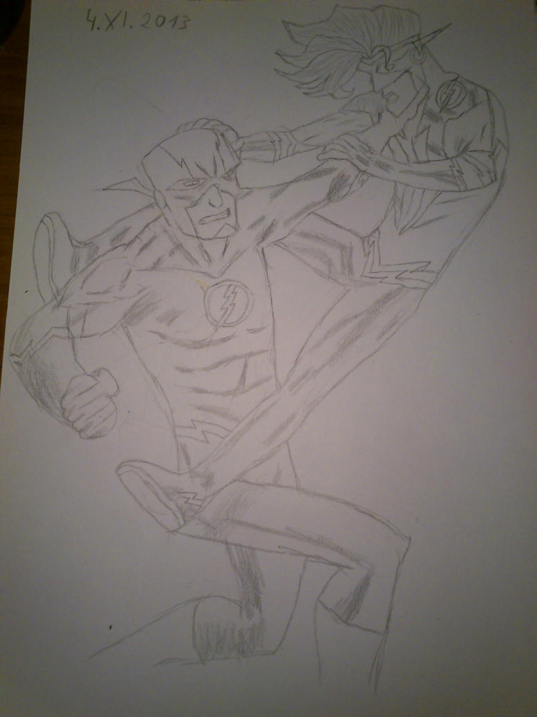 [Obrazek: flash_vs_kid_flash_by_grodziu-d6tdtfz.jpg]