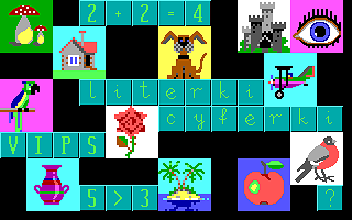 [Obrazek: 604308-literki-cyferki-dos-screenshot-title-screen.png]